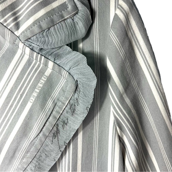 Dismero Jackets & Blazers - Dismero of Italy Jacket Beautiful Collar Trim Detail Women’s Size 8 Grey & White